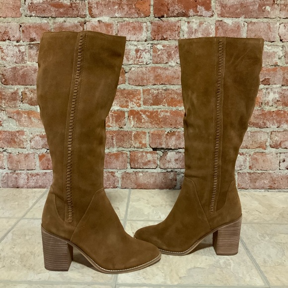 Steve Madden Shoes - Steve Madden Roxana Suede Chestnut Boots - size 10